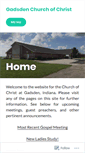Mobile Screenshot of gadsdenchurchofchrist.com